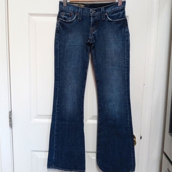 Rare Lucky Brand "Lil Delaware" Blue Jeans - Picture 4 of 8